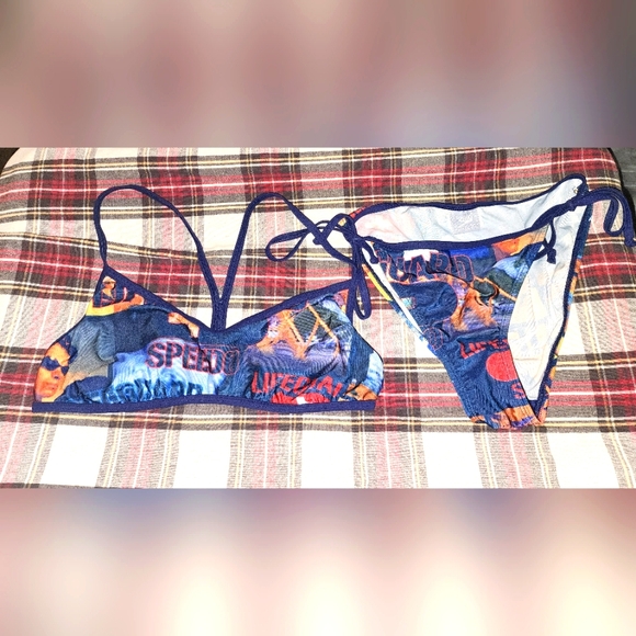 Speedo Size 10 Lifeguard Bikini Set - Picture 1 of 9